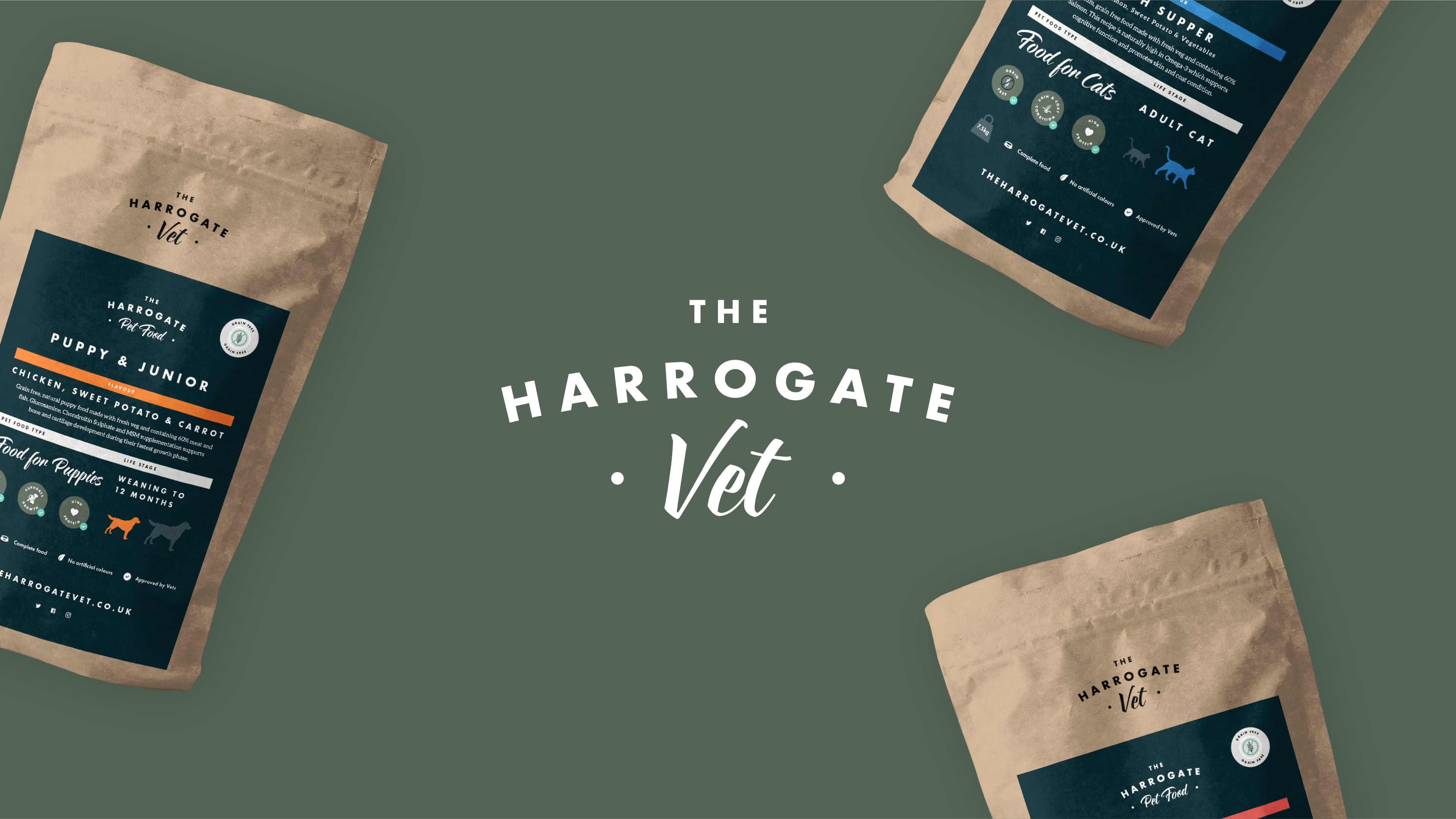 The Harrogate Vet  Design & Branding By Bluestone98