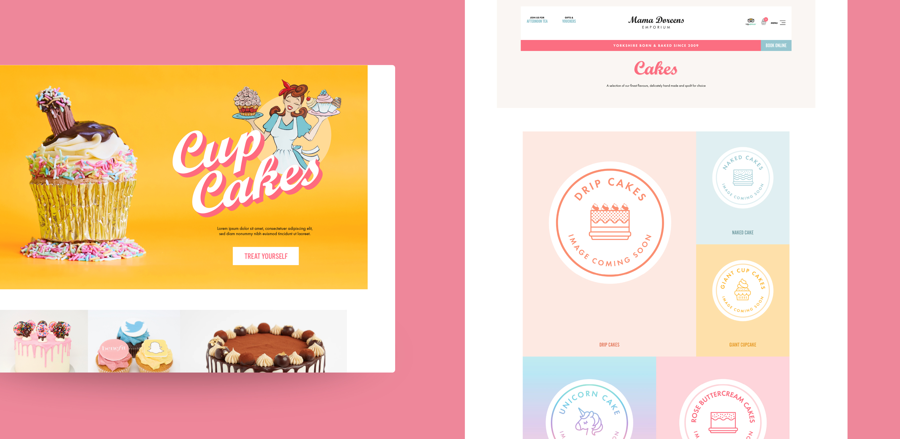 Mama Doreens Emporium  Design & Branding By Bluestone98