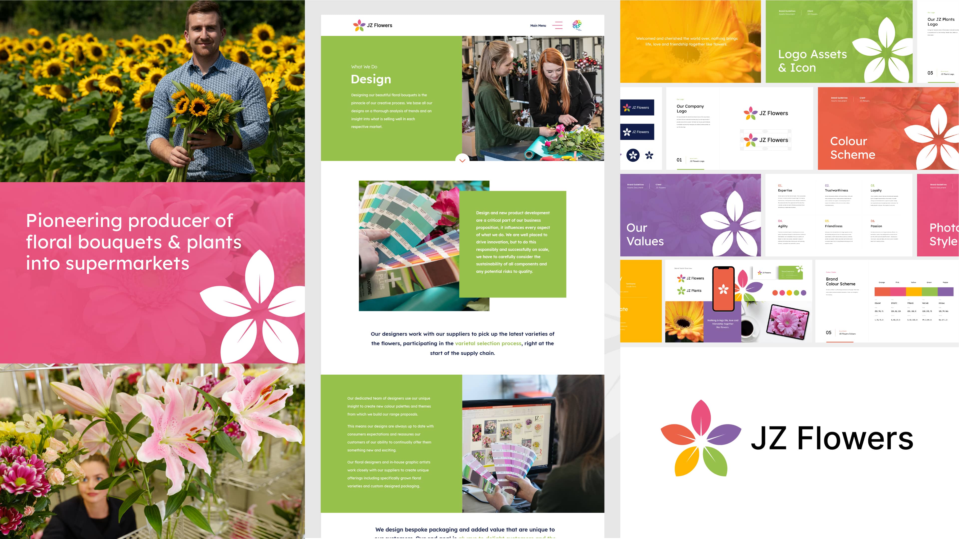 JZ Flowers Global Producer Of Floral Bouquets Bluestone98