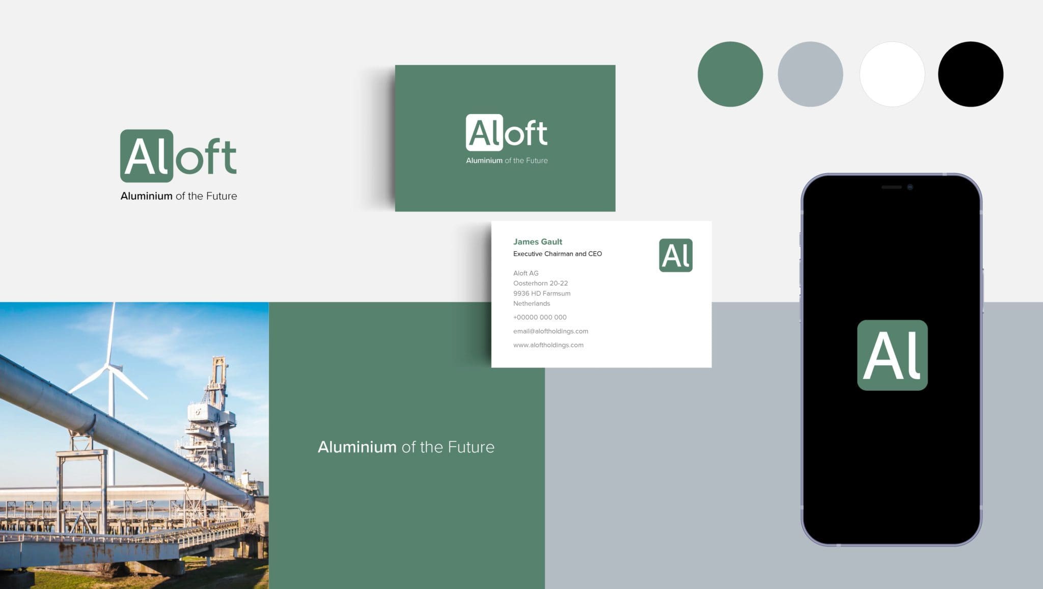 Aloft branding & website by Bluestone98 digital agency Harrogate