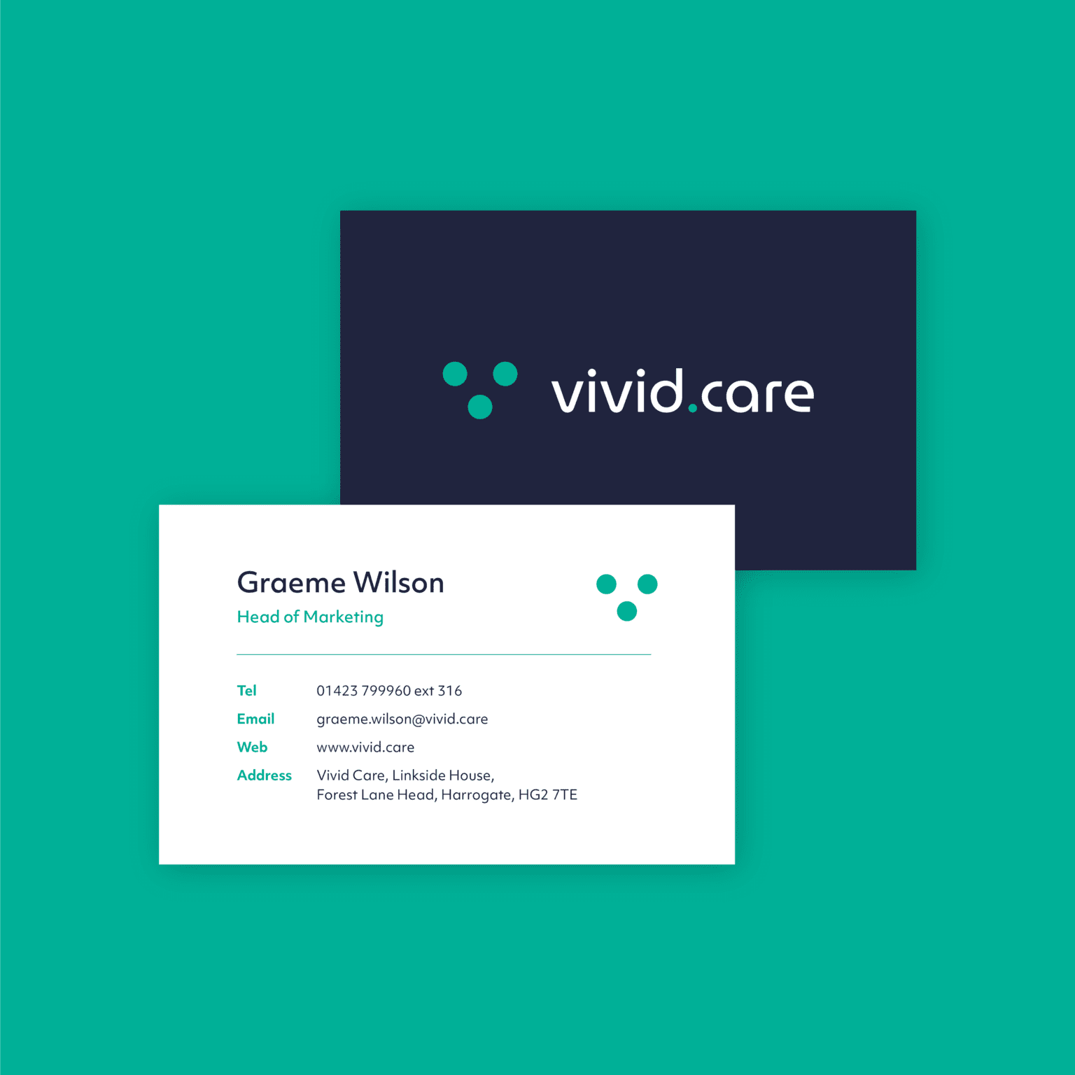 Vivid Care website by Bluestone98