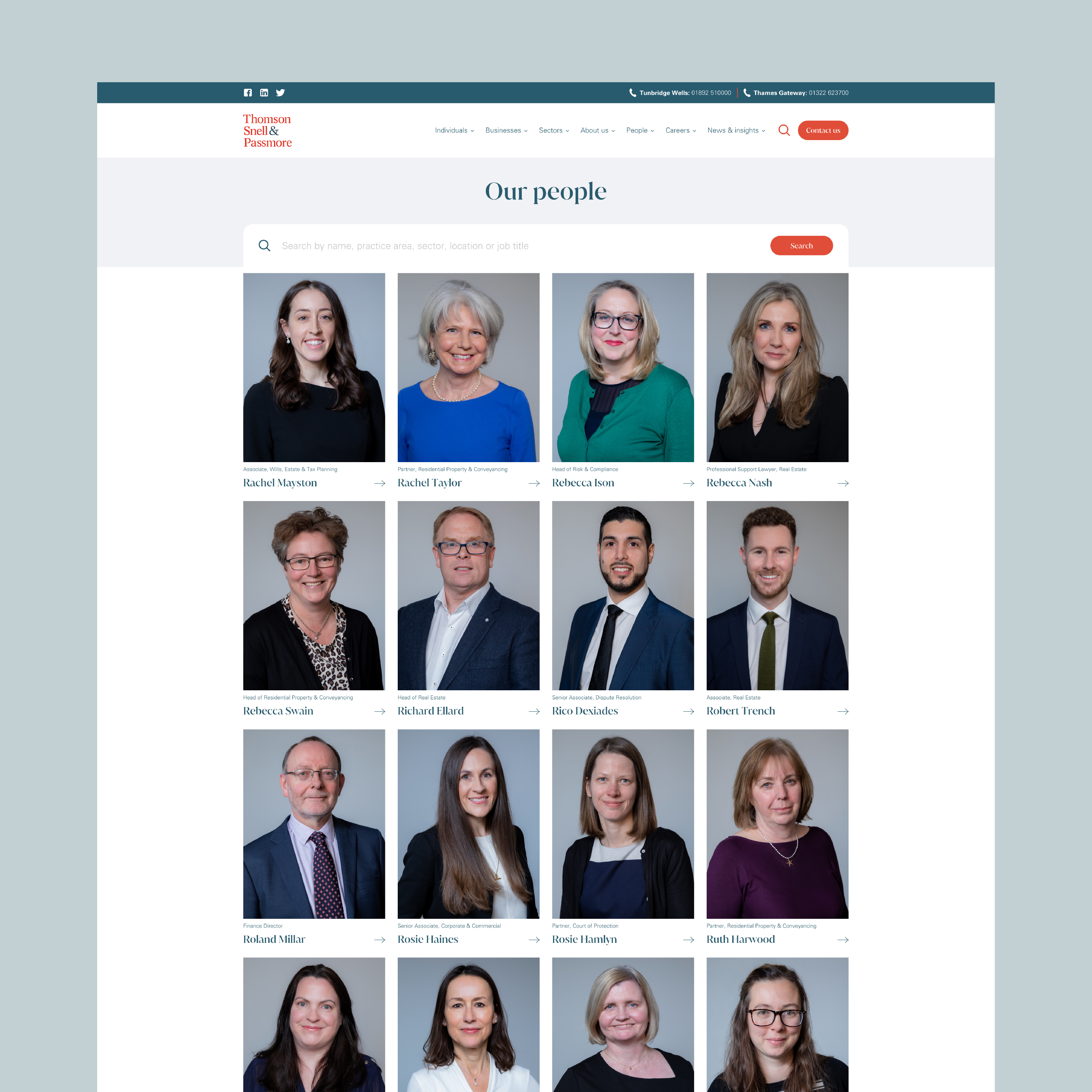 Thomson Snell & Passmore - oldest law firm in the world - Meet the team