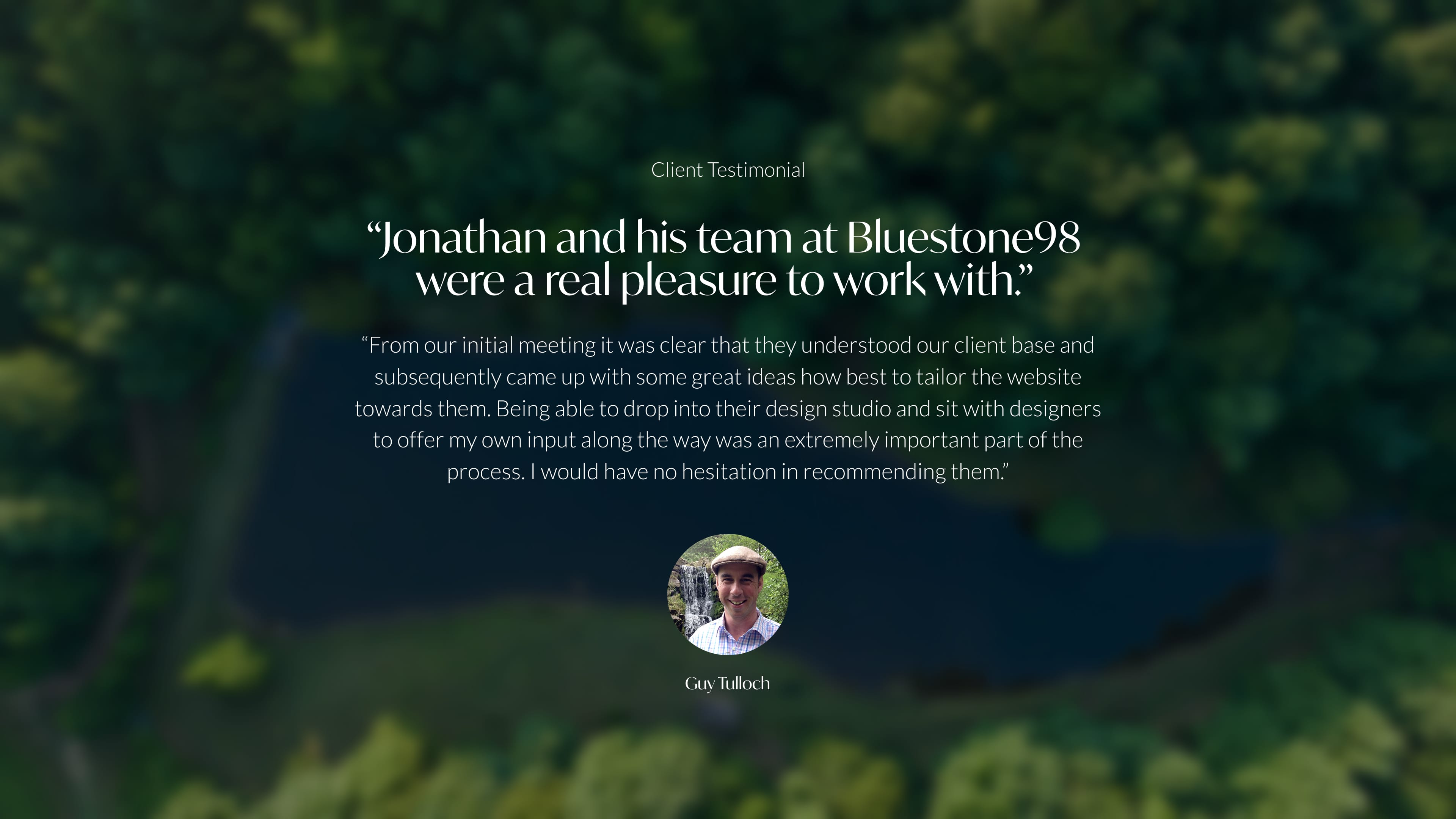 Tulloch and Boggis Website Design